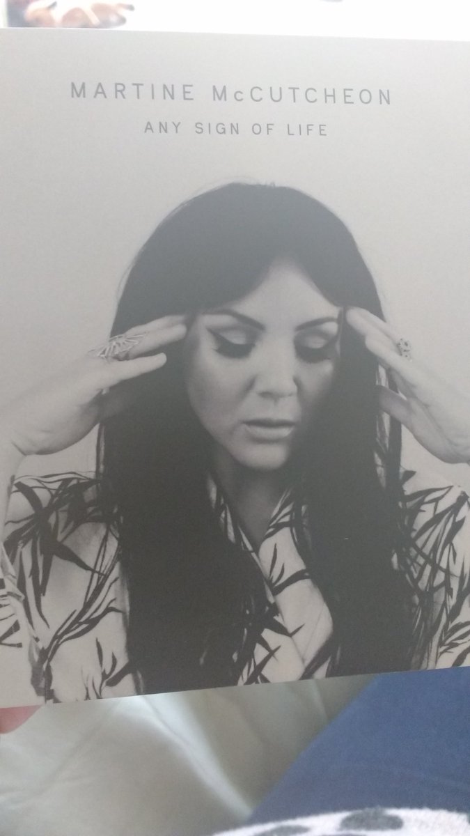 SarahGardom's tweet photo. @martineofficial thank you so much for the CD, it came in the post today I love it #anysignoflife https://t.co/1uDPlyzZIN