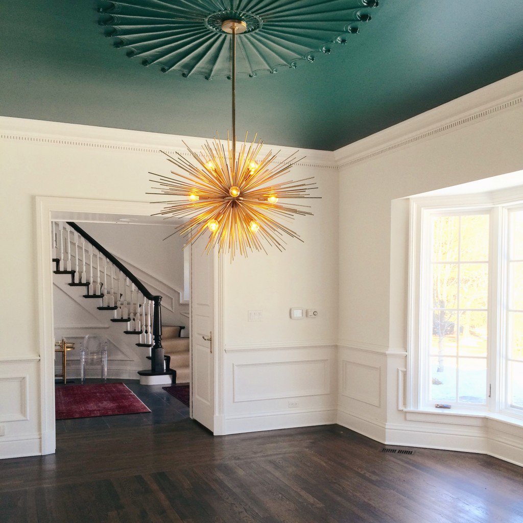 360° Painting on Twitter "KateMarkerInteriors using Benjamin_Moore Emerald Green to match the