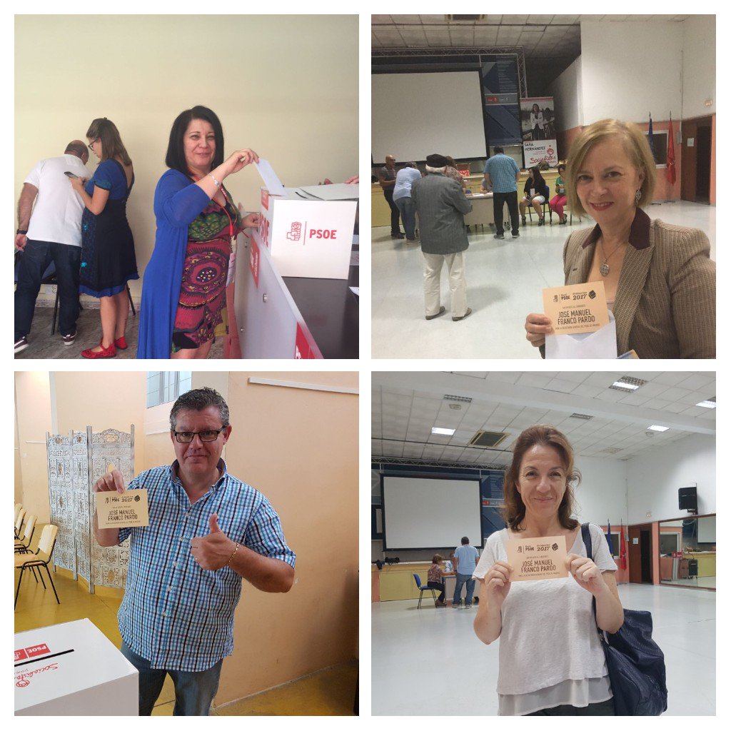 mruiz_gema's tweet photo. Enhorabuena !!!!! Equipazo!!! Miles de militantes en #Madrid hemos conseguido que @conJoseMFranco sea nuestro SG
#TiempoDeLaMilitancia https://t.co/xuvyifXcUc