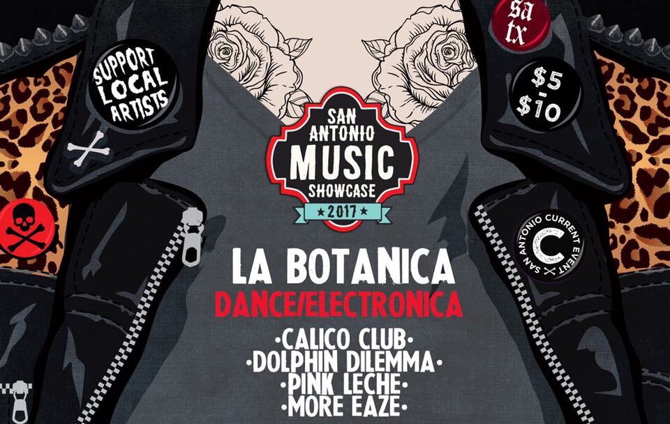 calicoclubtx's tweet photo. Come give your body to the beat @LaBotanicaSA tonight! cc: @MRubz @pink_leche @SAcurrent #SAMusicShowcase https://t.co/RbwJfhQVgv
