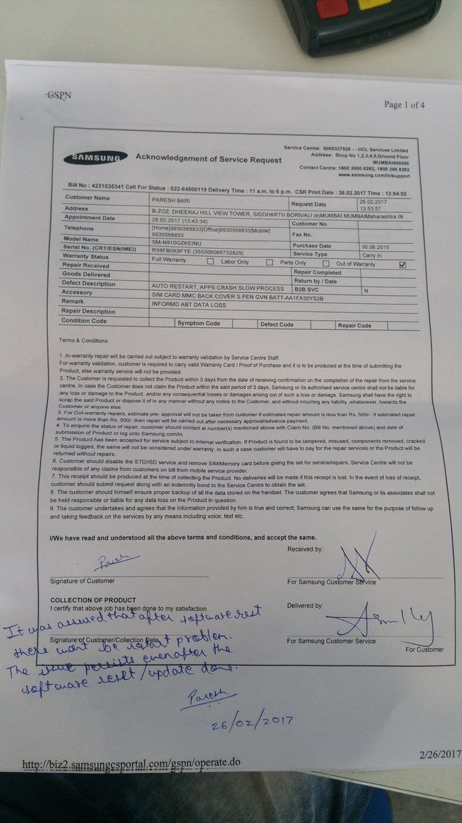 i_Parix's tweet photo. @SamsungMobileIN Evry phone gets an upgrade,bt  #SamsungGalaxy doesn't wrks aftr Android update #SamsungNote4 will nevr buy or recommend any1 #SamsungNote8 https://t.co/61MfTteG0J