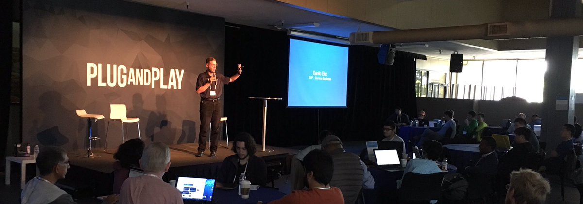 AntonPynninen's tweet photo. RT SamuSalmelin: Danilo Elez KONEamericas calls for awesome #peopleflow experience #KONEhackathon PlugandPlayTC Si… https://t.co/RpT0NHwHfh