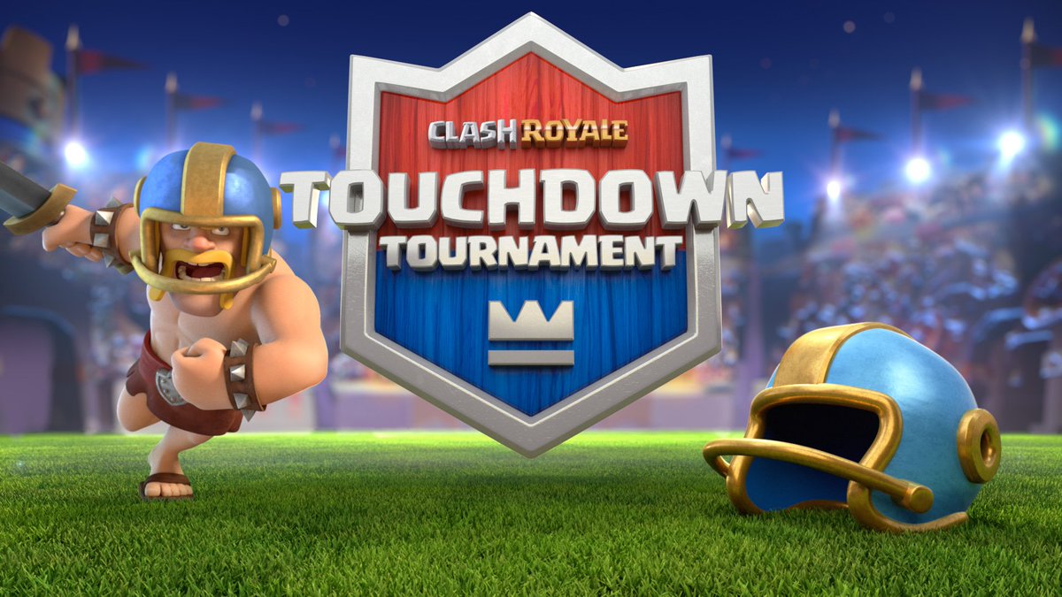 ClashRoyale's tweet image. Touchdown! 🏈 NEW GAME MODE first look &amp;amp; tournament! Watch now: youtu.be/8Pd29z0r7SE