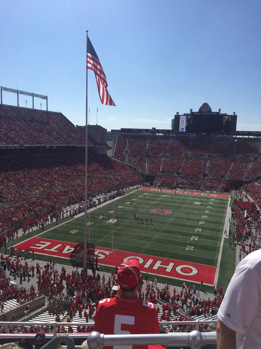 TVBaseball7's tweet photo. #GoBucks #ItsToasty https://t.co/72am16gHDL