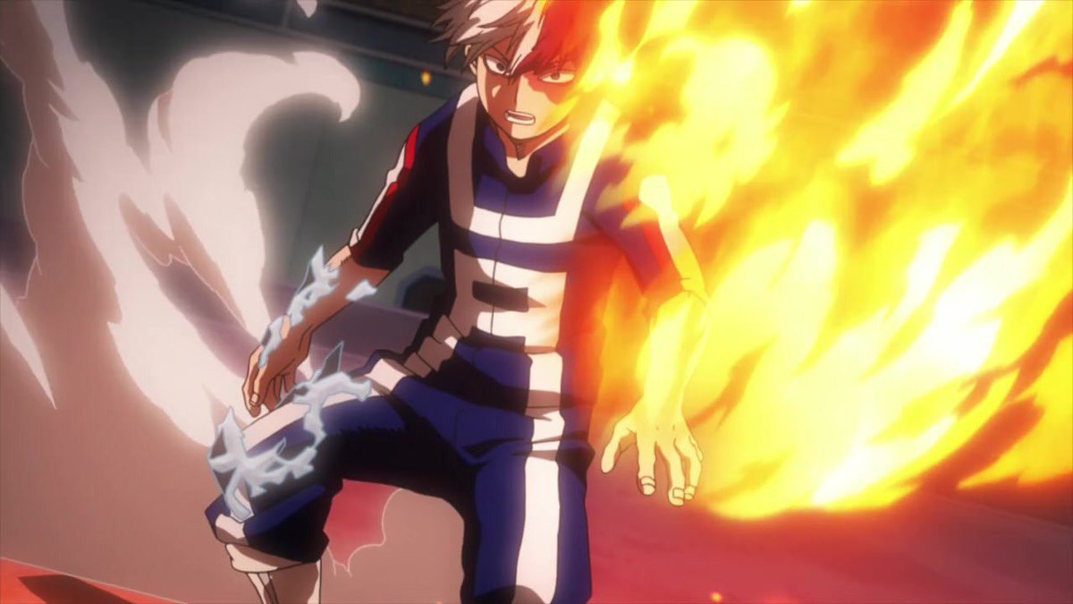 I love when an anime character remembers what's most important to them, and they get stronger.

#MyHeroAcademia