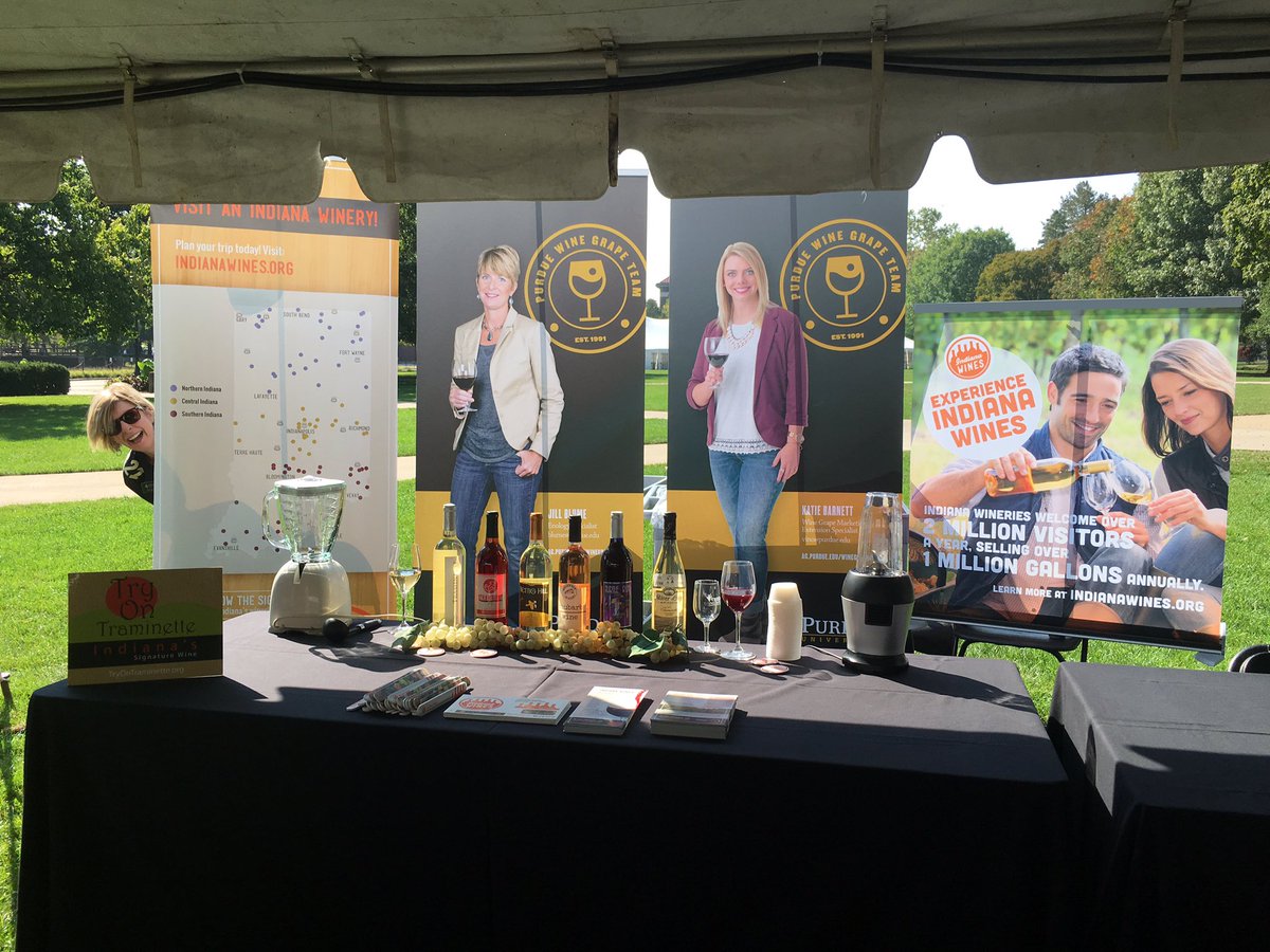 Happy #homecoming! We are serving grape slushees at the Purdue Agriculture Tailgate! #BoilerUp