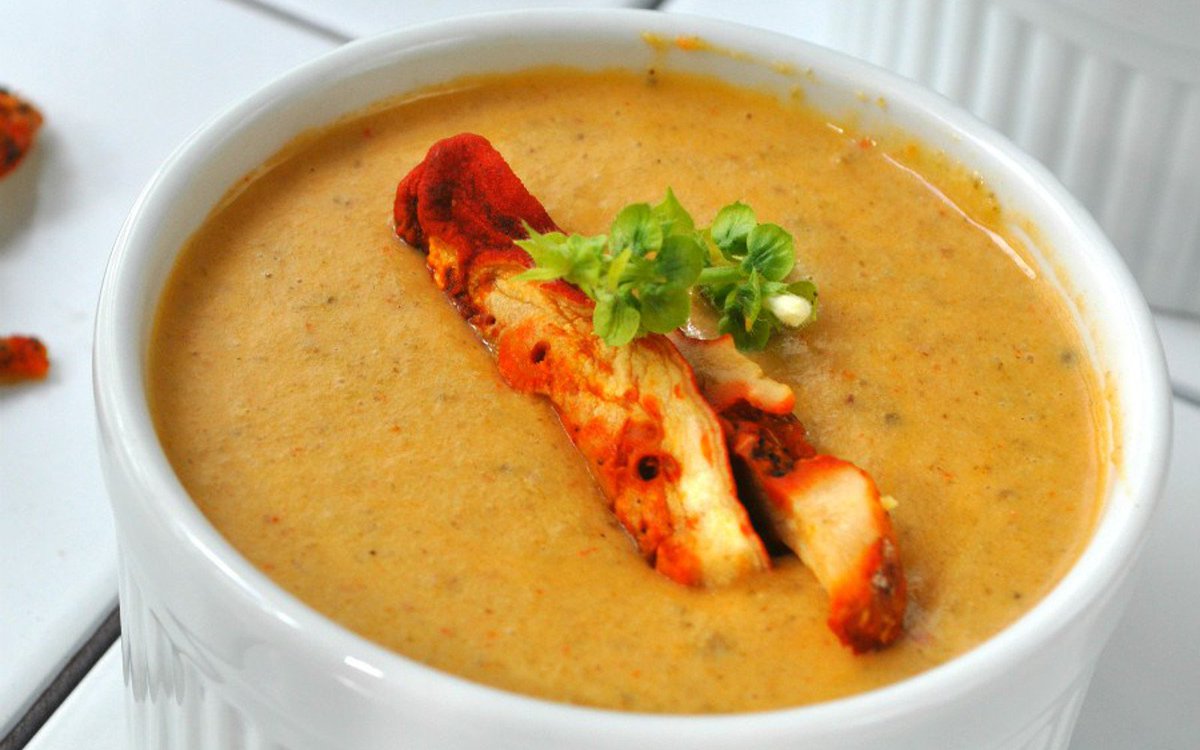 vegancook101's tweet photo. Lobster Mushroom Bisque https://t.co/u1UX4bA212 #vegan https://t.co/2k1NBGgzmi