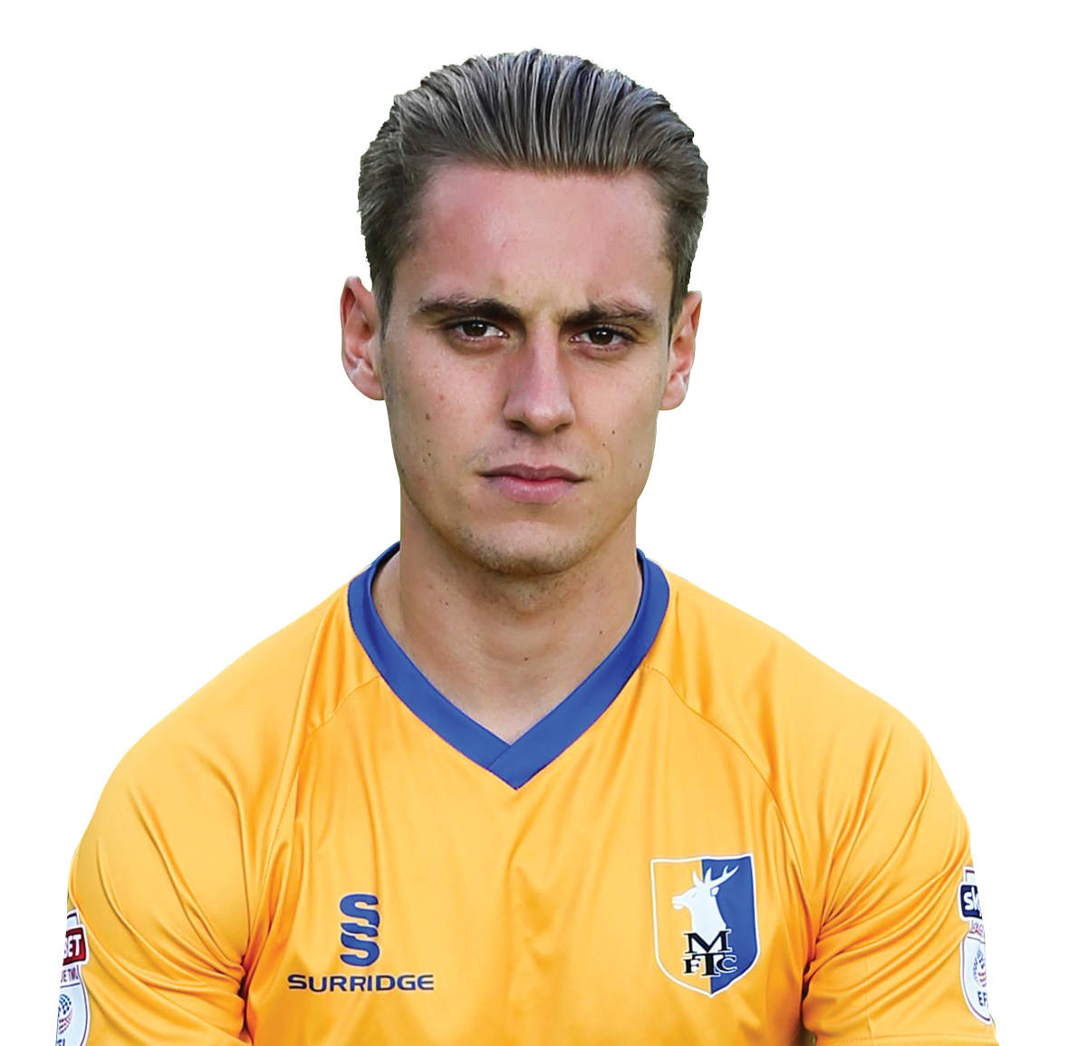 mansfieldtownfc's tweet photo. 88- Pearce heads the ball down for DANNY ROSE in the box and he slots a left-footed effort into the corner. 2-1!! https://t.co/SDJgHi6Xsz
