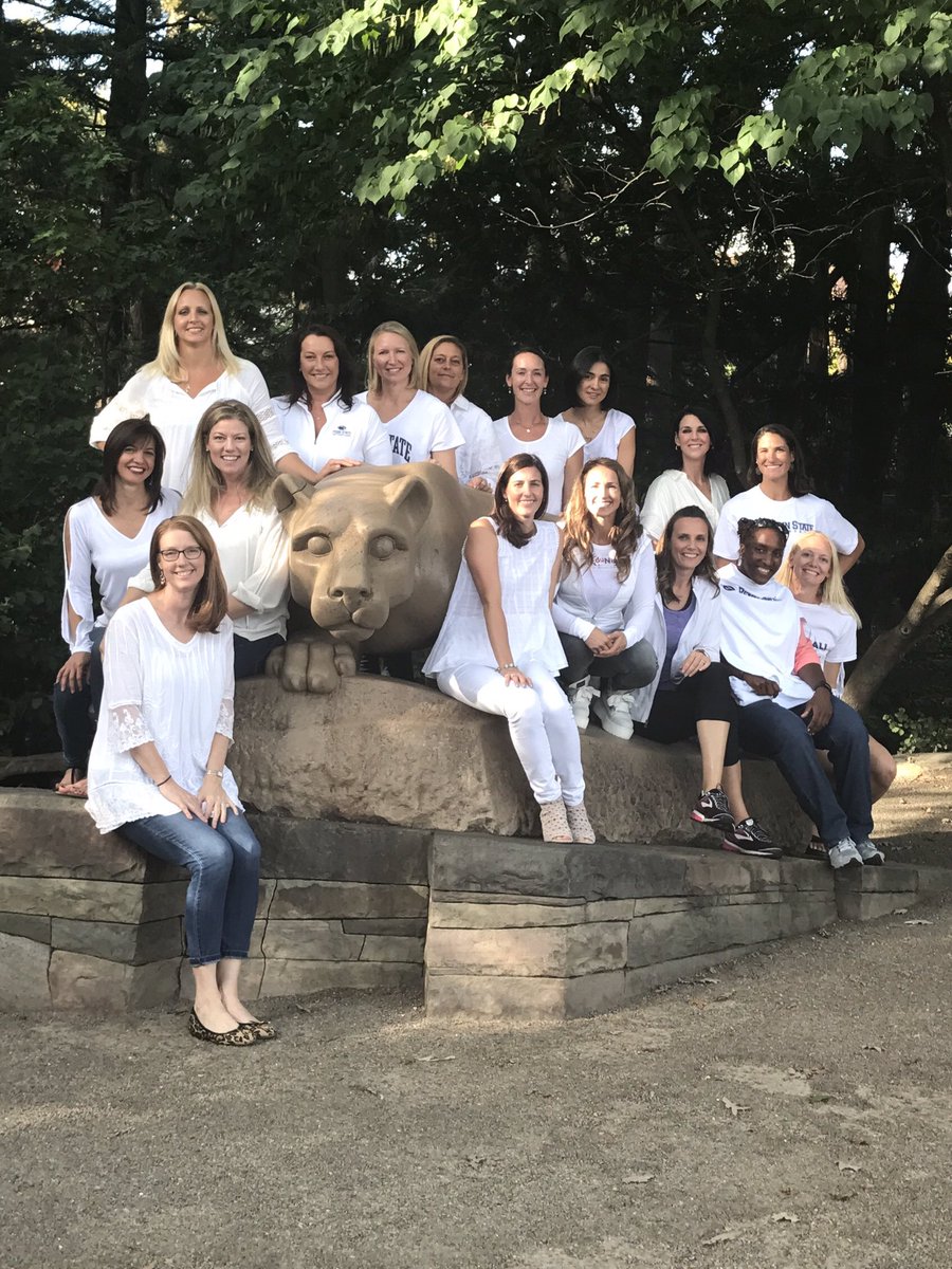 It's been 20 years since we were here together @PennStateVBALL 🏐 #ForeverTeam #HardworkPaysOff #pennstatevolleyball