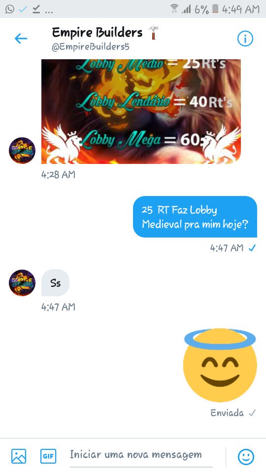 SrDrinks_Br's tweet photo. Bora 25 RT pra lobby Medieval pra SkyPark <3 @MINEGAMESbrYT @RenanPlayBR_ @LesmaaChapadaa @Smurf_GamesYT @MaxsuelGames1 @SkyParkySuport  <3 https://t.co/wywhqsL6h6