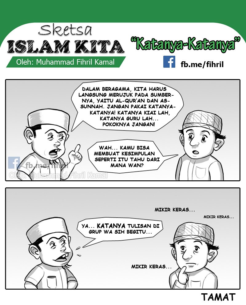 Fihril Kamal A Twitter Komik Baru Gus Katanya Katanya Komik