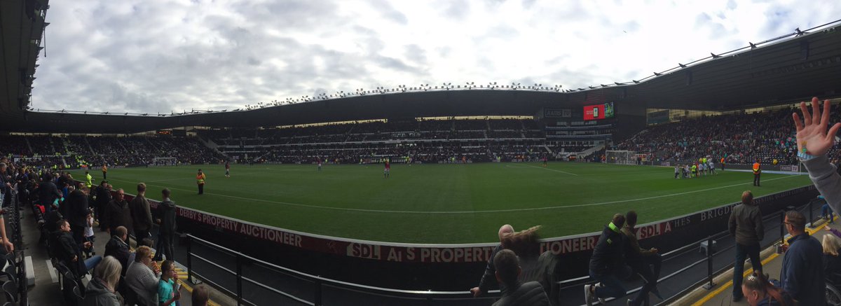 MarketingGuruOG's tweet image. Full time at Pride Park Stadium 1-1 Cheers for the free tickets @dcfcofficial #DCFC #BCFC