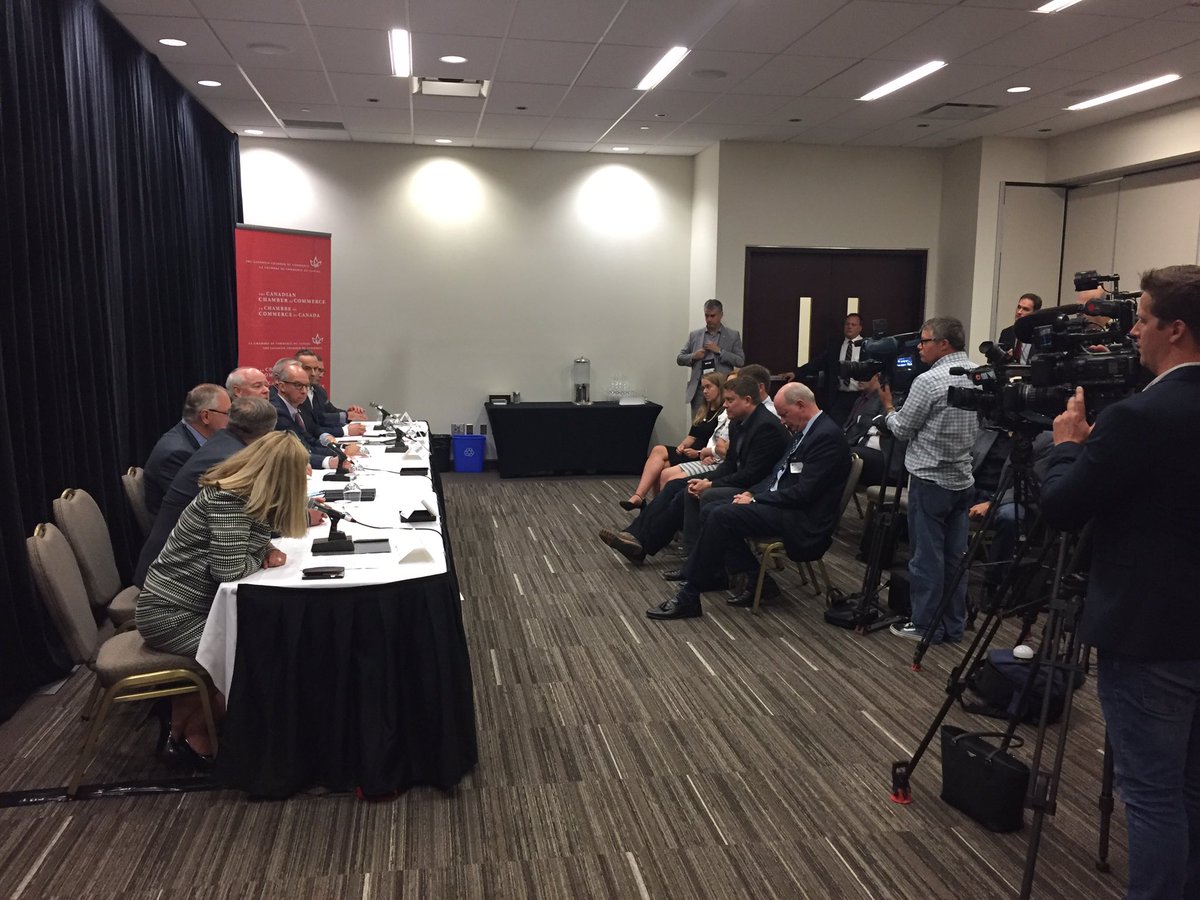 Representatives of #CdnBiz from across the country gather to speak out against the currently proposed #TaxChanges.