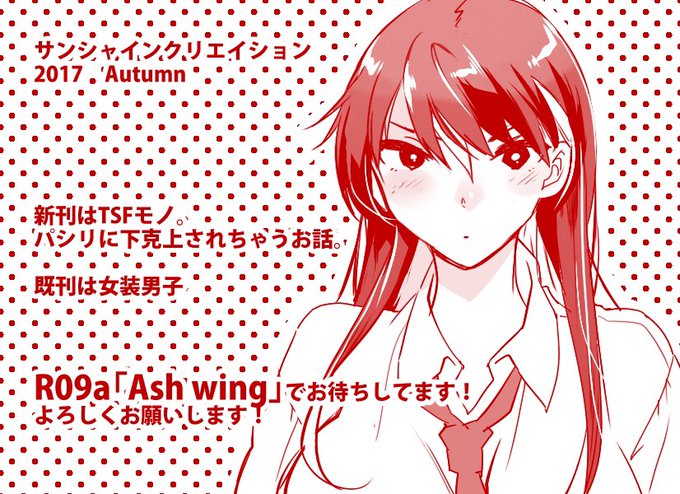 明日のサンクリ、よろしくお願いしまーす!
初参加なのでドキドキしてます。

#サンクリ 