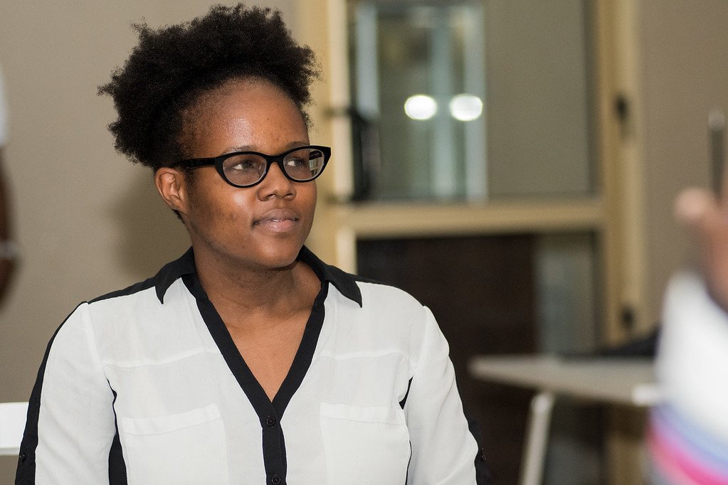 BuniDivaz's tweet photo. #SemaNami is an application with speech and text converter together targeting the dummy person. @womentech_tz @bunihub #WiTA2017 #GirlPower https://t.co/F2Y8mx79rN