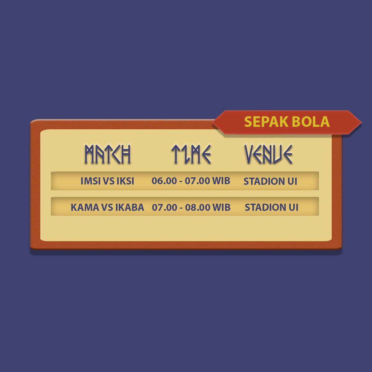 Olimpiade Budaya UI tweet media