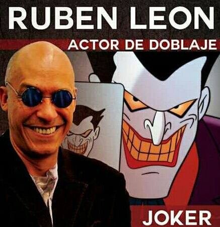Beca_Aponte's tweet photo. @DCComics #RubenLeonEsElGuason Sólo hay una voz en español del JOker, no queremos otra https://t.co/N0ItUHdUH8