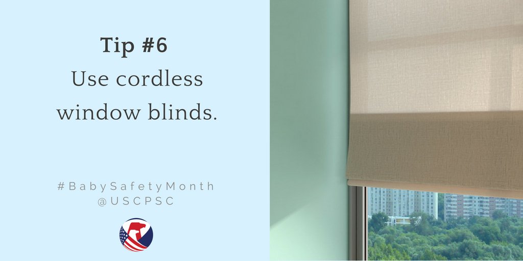 US Consumer Product Safety Commission on Twitter "Kids & exposed window coverings cords don’t