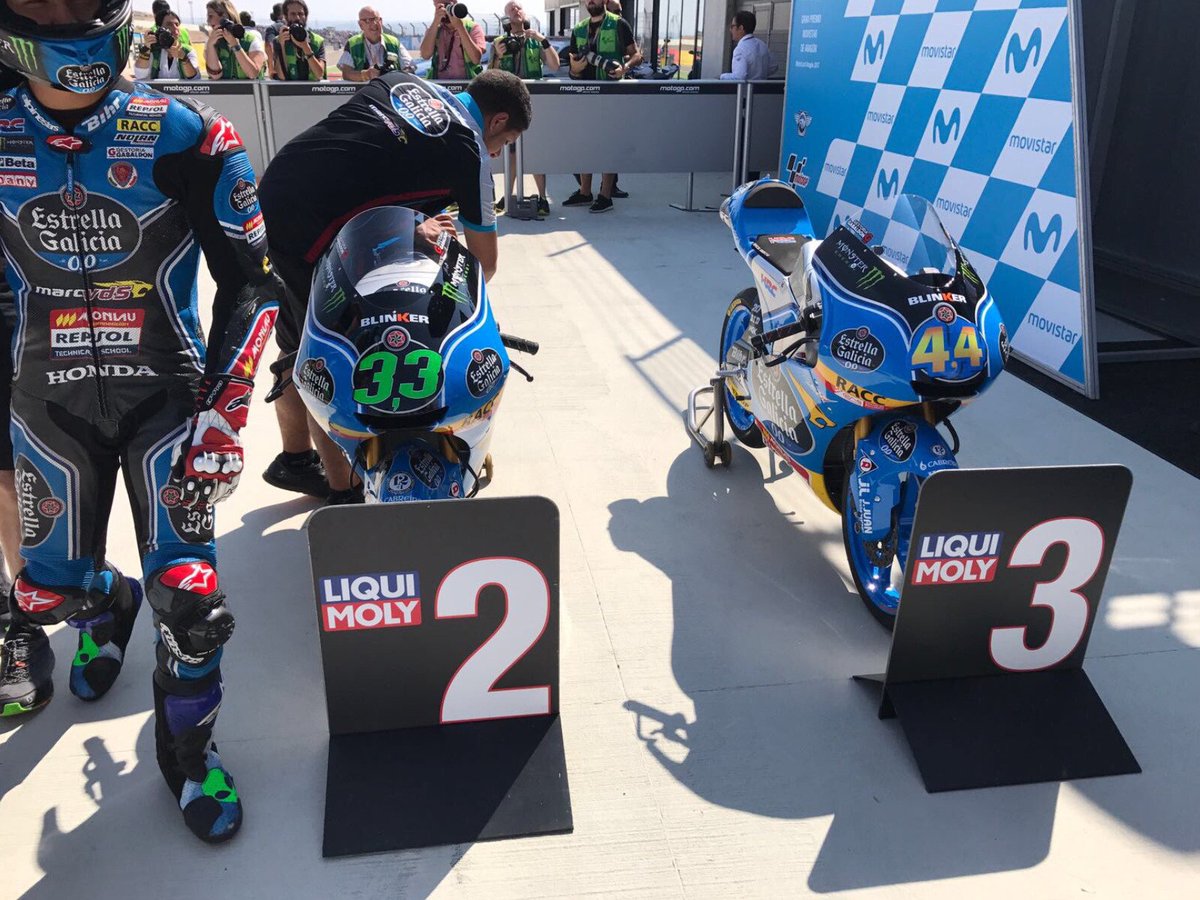 Bestia23's tweet photo. Risultato qualifiche: 2nd! 🏁🇪🇦 👽
Time: 1'58.425
Gap: +0.358
#AragonGP #NolanGroup #Alpinestars #DIDdesign #EtichettificioDany https://t.co/eXh5JAMytW