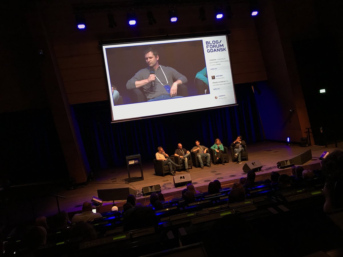 szy_kaz's tweet photo. Bardzo ciekawy panel @karolpaciorek #BFGdansk https://t.co/OELH8BHnku