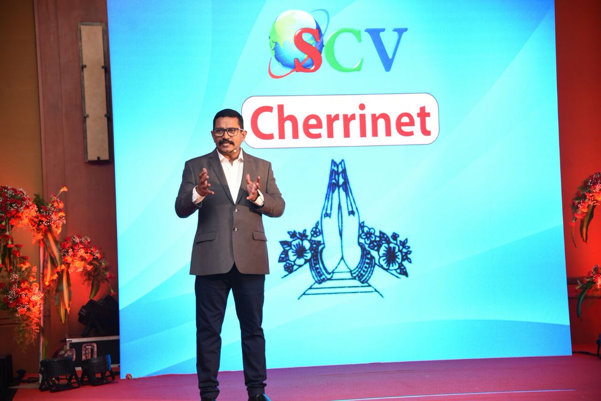 DMROfficial1's tweet photo. SCV and Cherrinet meet at Coinbatore @SunTV https://t.co/4zLOWFOPUR