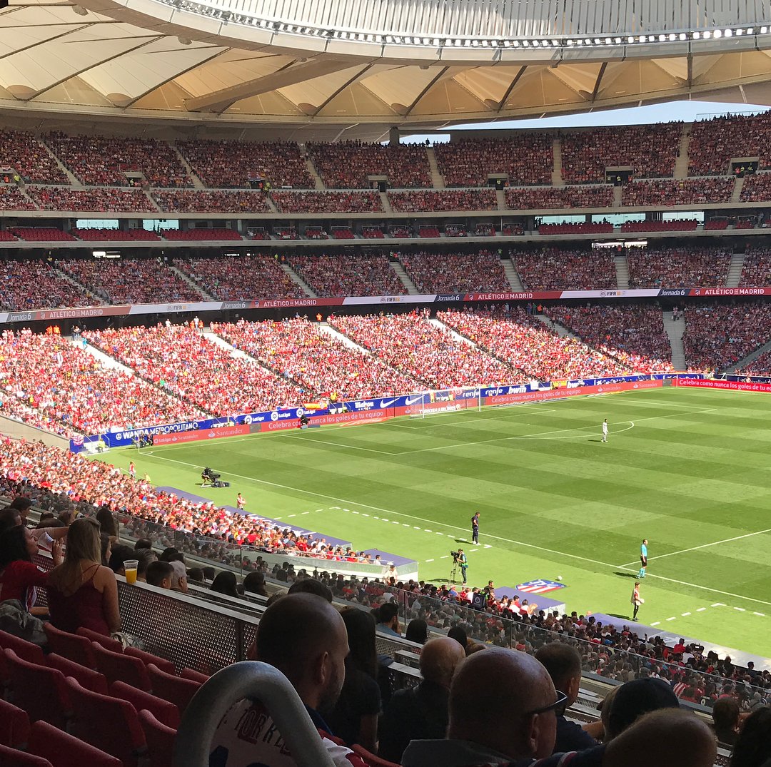 Nuevo Estadio Atleti on Twitter: "Victoria! Atlético de ...