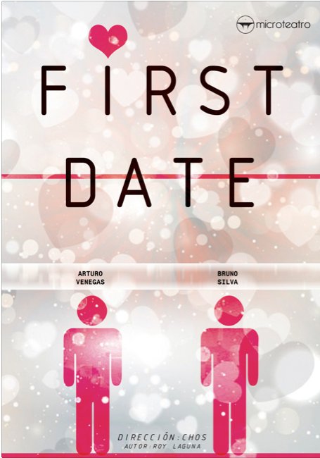 microteatro's tweet image. ¿Estás seguro de que es tu primera cita?. Habla de ese tipo de clichés que debes seguir para que tu cita sea perfecta. O no #MicroDate
