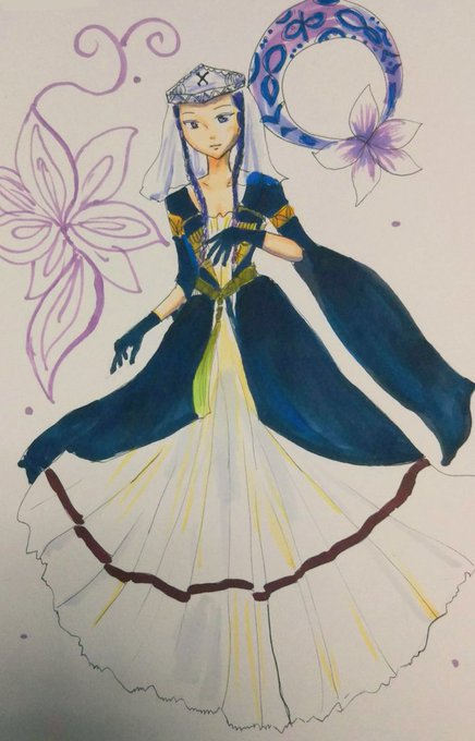 絵描きさんと繋がりたい 民族衣装 グルジアの民族衣装 とってもファンタジーな きどりのイラスト 絵描きさんと繋がりたい 民族衣装 グルジアの民族衣装 とってもファンタジーな きどりのイラスト