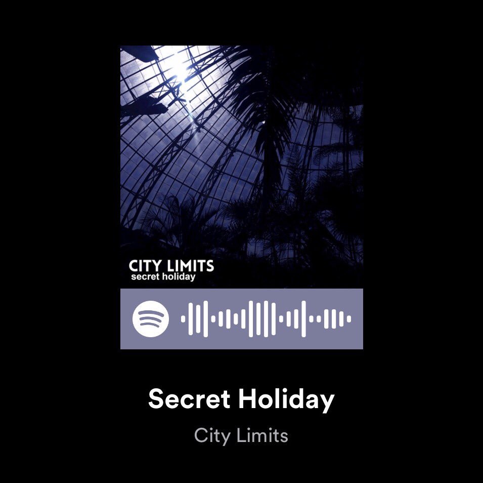 SECRET HOLIDAY now available on Spotify