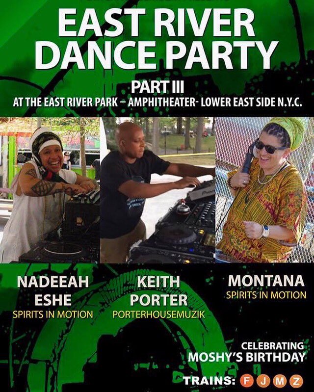 VeronicaPromos's tweet photo. TODAY #Porterhousemuzik presents 
#EastRiverDanceParty III
#PorterPunchSystem #SpiritsInMotion in #NYC #HouseMusic https://t.co/Gx1cptZmiu