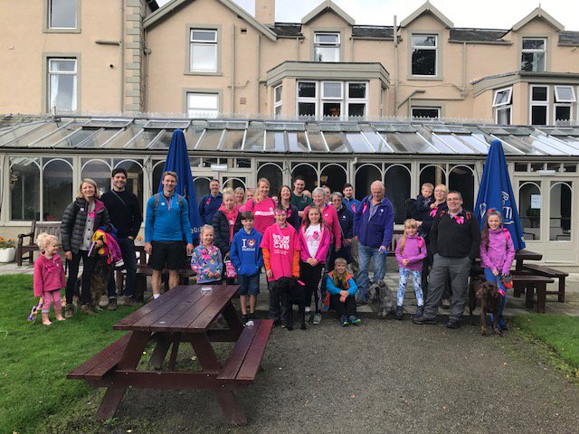 DWaterHotel's tweet photo. Its a beautiful day today for Team Derwentwater, plus some of our locals to do their charity walk around Derwentwater in aid for @BCCare https://t.co/kOEANaIndP