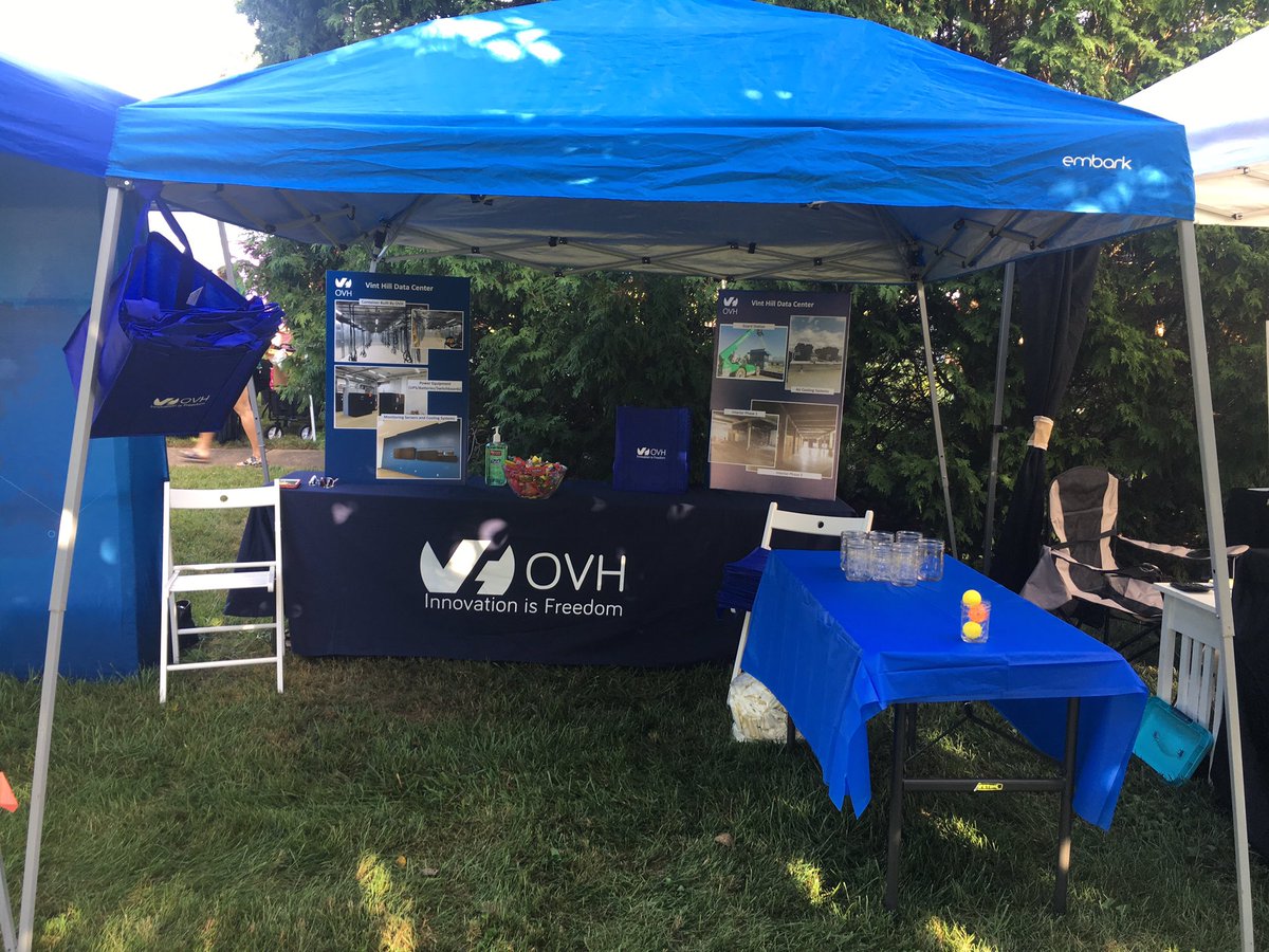 ovh_us's tweet photo. We're excited to be here at the #VintHill Fall Festival - be sure to stop by our tent #29 to win a prize! #OVHLife https://t.co/cpqDemKEwv