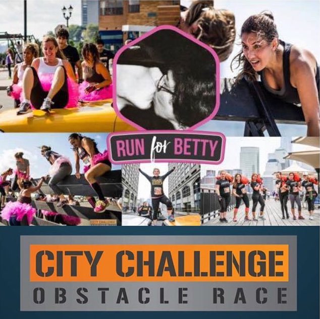 RememberBetty's tweet photo. ONE WEEK til #RunForBetty takes over @CityChallengeRc! 20 obstacles, but none as tough as #breastcancer. Donate at https://t.co/gJ4t0lOwr7 https://t.co/9ntvYMibas