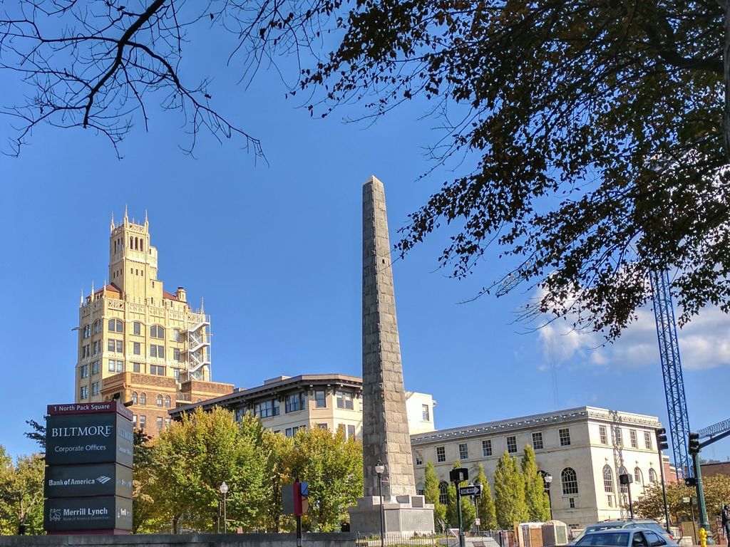 Asheville Charlie on Twitter "Vance monument downtown asheville 