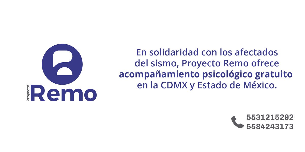 No duden en comunicarse con nosotros, estamos para ayudar @comoayudarmx  #AlertaSismica  #fuertemexico