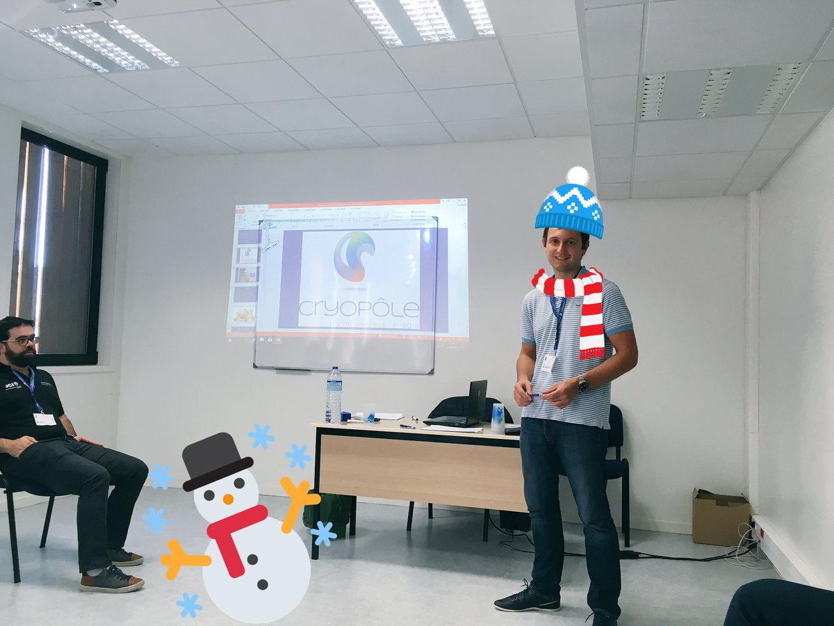 gmabsolut's tweet photo. #JRF organisée par la @JCEMillau: on parle #GestionDuStress et des bénéfices de la cryothérapie ! #AudaceJCEF cc @Cryopole https://t.co/IPmKfyVGRm