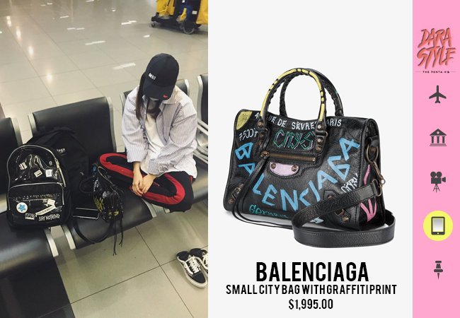 balenciaga graffiti bag small