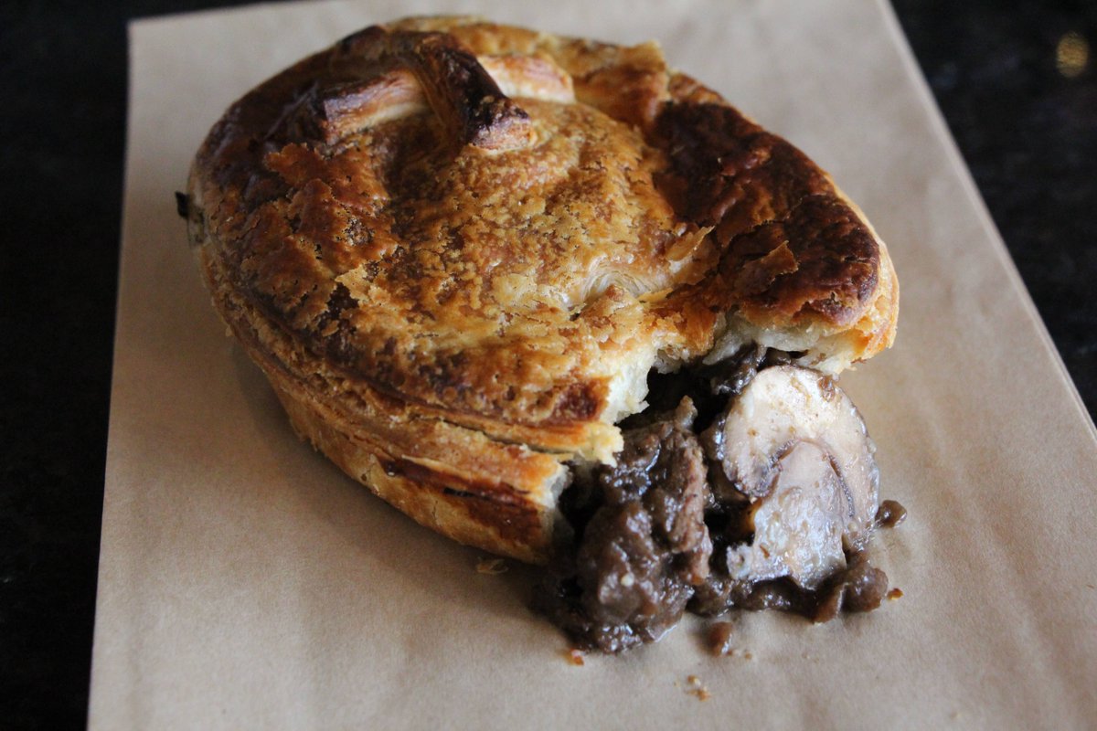Try our best seller today, the steak &amp; mushroom pie #saturday #weekend #northshorepieco #kiwi #newzealand #roncesvalles #etobicoke #pies