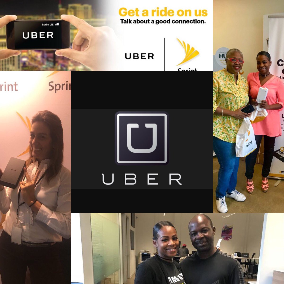 #SprintXpress #LaunchWeekend <a href="/Uber_Miami/">Uber Miami</a> . Smiles all around! #GoodVibes