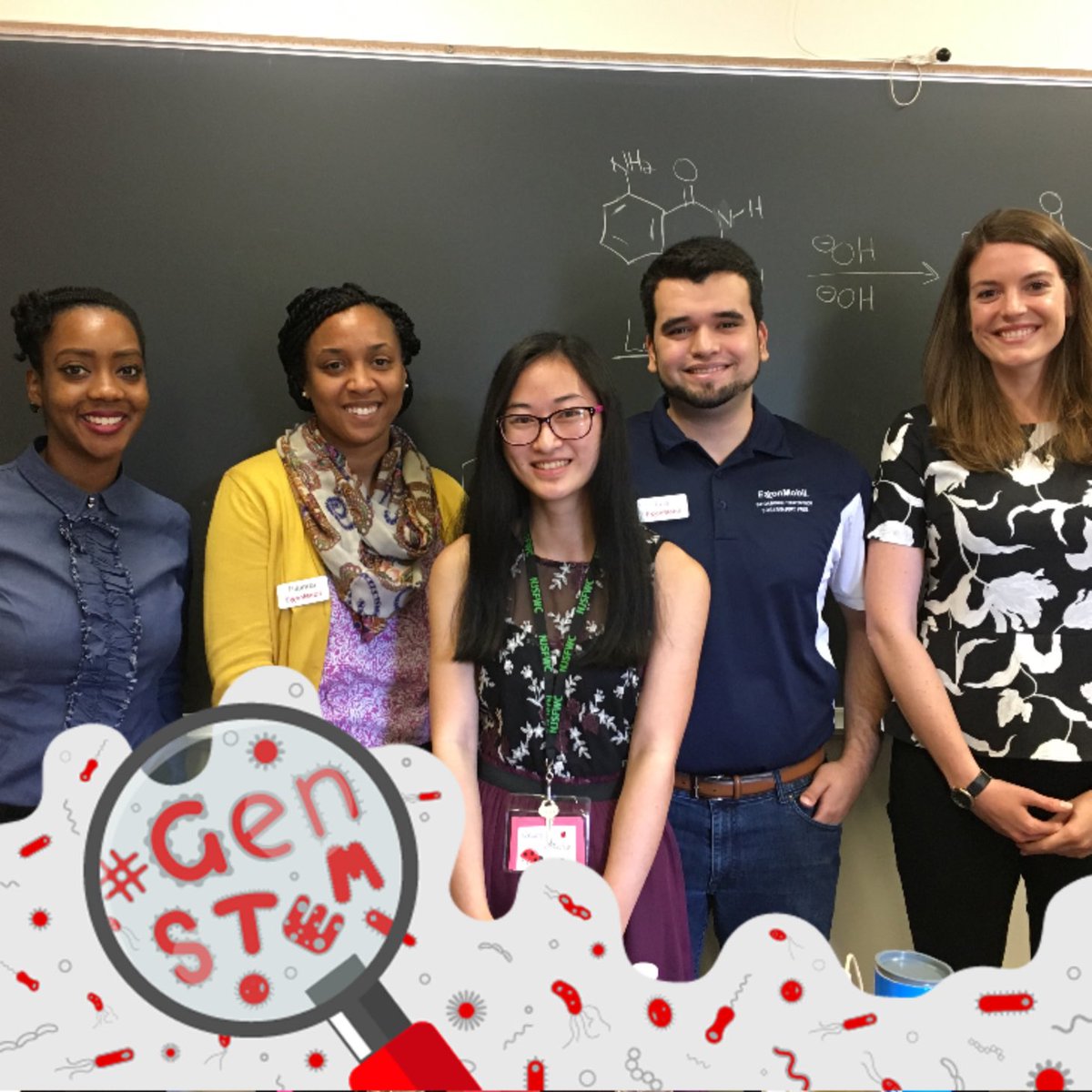 graced_by_music's tweet photo. I attended a STEM workshop at Girls Career Institute which was hosted by ExxonMobil. The reaction of Luminol is on the board #GenSTEMContest https://t.co/KIw7FwQh9b