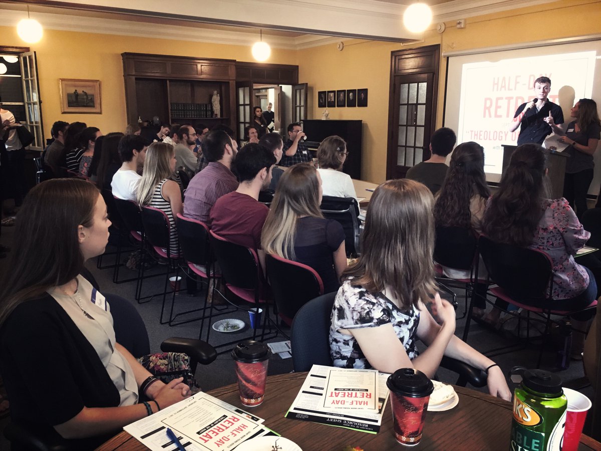 StMarkMN's tweet photo. Pray for these 50 young adults joining us for our quarterly Half Day Retreat! The theme of the retreat is Theology of the Body 🕺🏻 https://t.co/UOEN0ZFJN1
