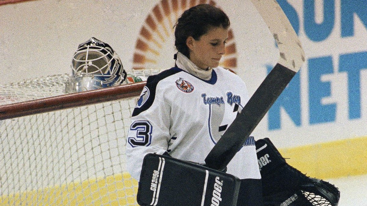84. Manon Rheaume realizes her NHL debut was "not just another game&qu...