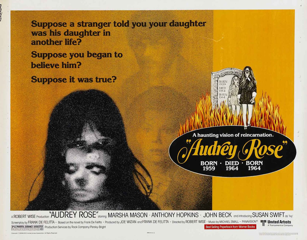 Dr. Giallo on Twitter: "#40YearsAgo AUDREY ROSE (1977) by Robert ...