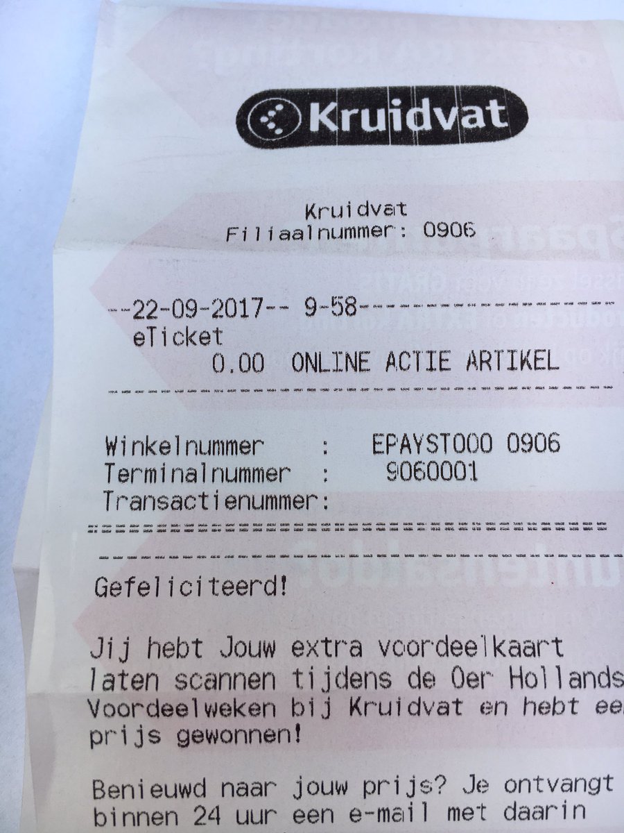 IrmaGorter's tweet photo. @KruidvatService . Zo benieuwd naar mijn prijs! Nog geen mail gehad! https://t.co/eQ8kr3xpfq