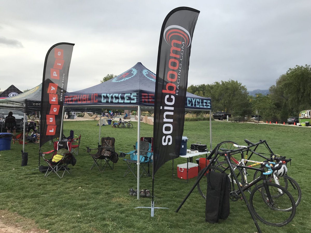 We are at Valmont all day come on by to watch and cheer...or race! #republiccycles #luckypie