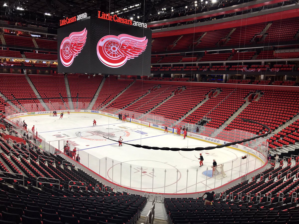 Команда arena. Арена Детройт ред Уингз. Стадион Детройт ред Вингс. Литтл Сизарс-Арена. НХЛ Арена Детройт ред.