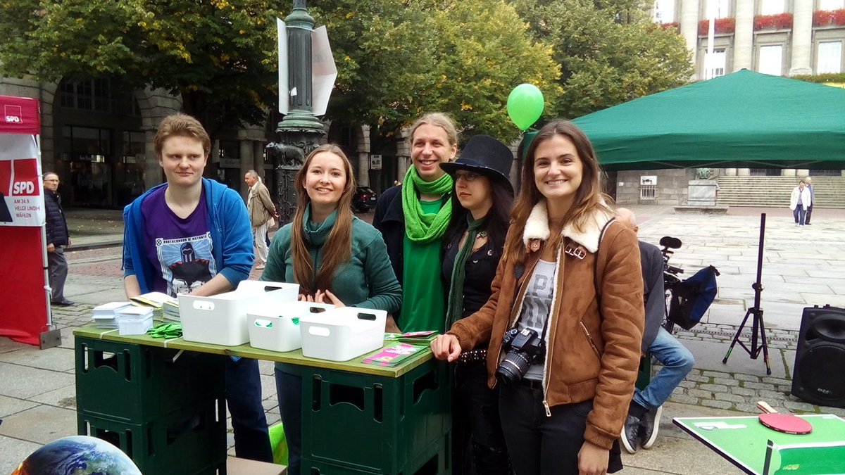 gjwuppertal's tweet photo. Heute zusammen mit der @GrueneJugendNRW: Die Wahlkampfabschluss-Aktion „Change the System – not the Climate“. #btw17 #weltaendern #3TW https://t.co/5Cjga02zXO