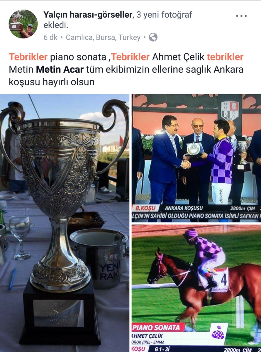 Ankara koşusu hayırlı olsun tüm ekibin emeklerine sağlık