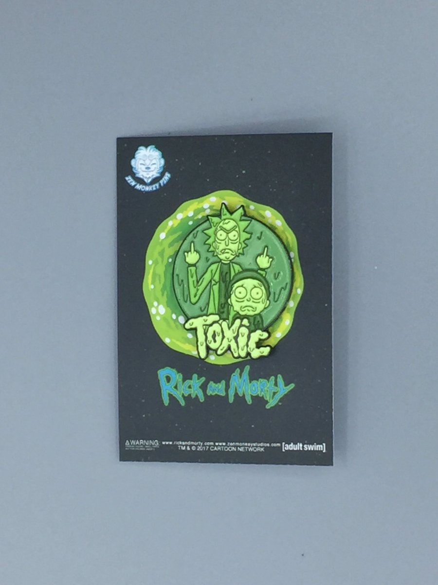 ZenMonkeyStudio's tweet image. It's Saturday! I'll be giving away 3 @RickandMorty pins to one lucky winner today! Like &amp;amp; RT for your chance to win. zenmonkeystudios.com