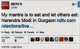 45Yet another piece of a genuine editorial error from the  #NDTV stables .. damn those innocent mistakes!